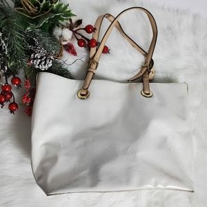 MICHAEL KORS White Handbag Purse